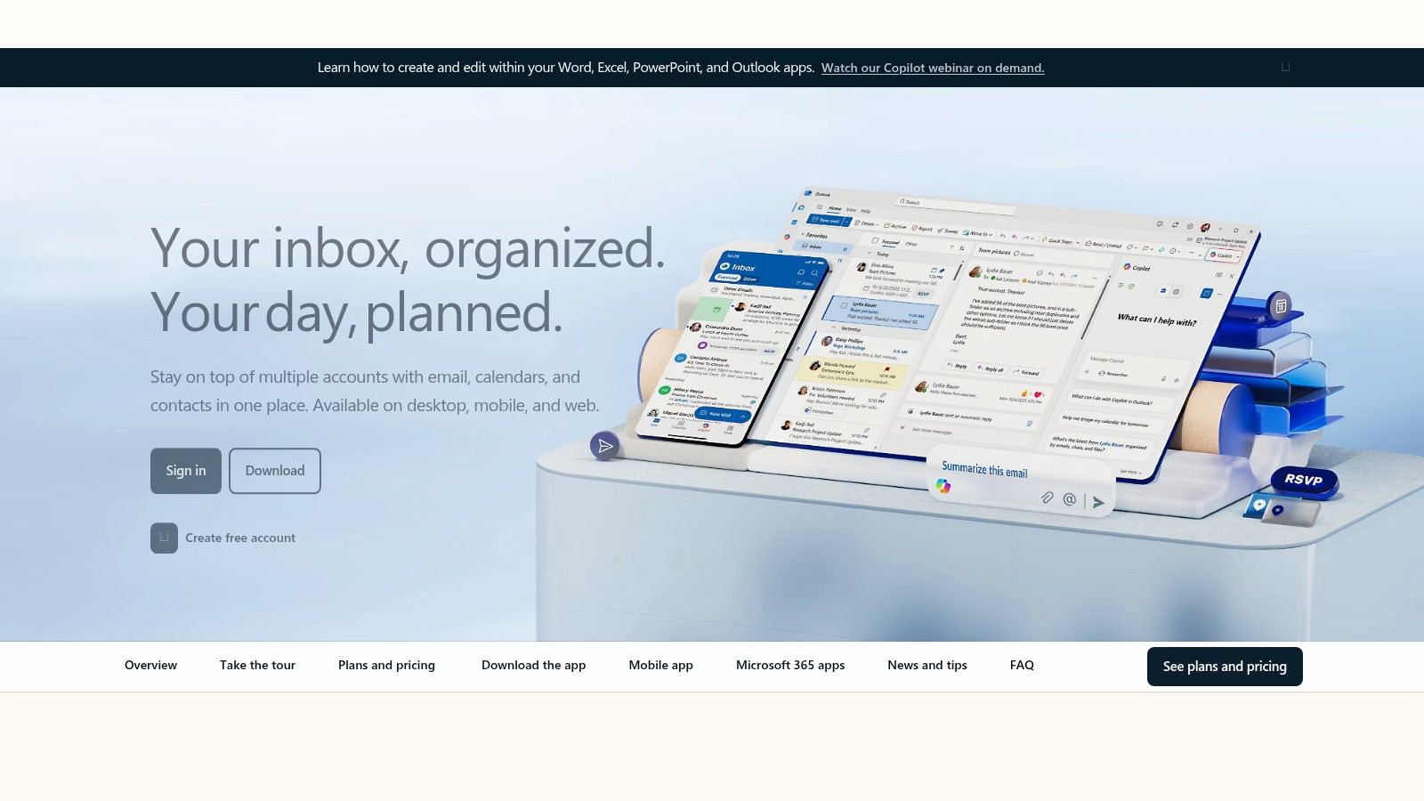 Outlook / Calendrier familial Microsoft