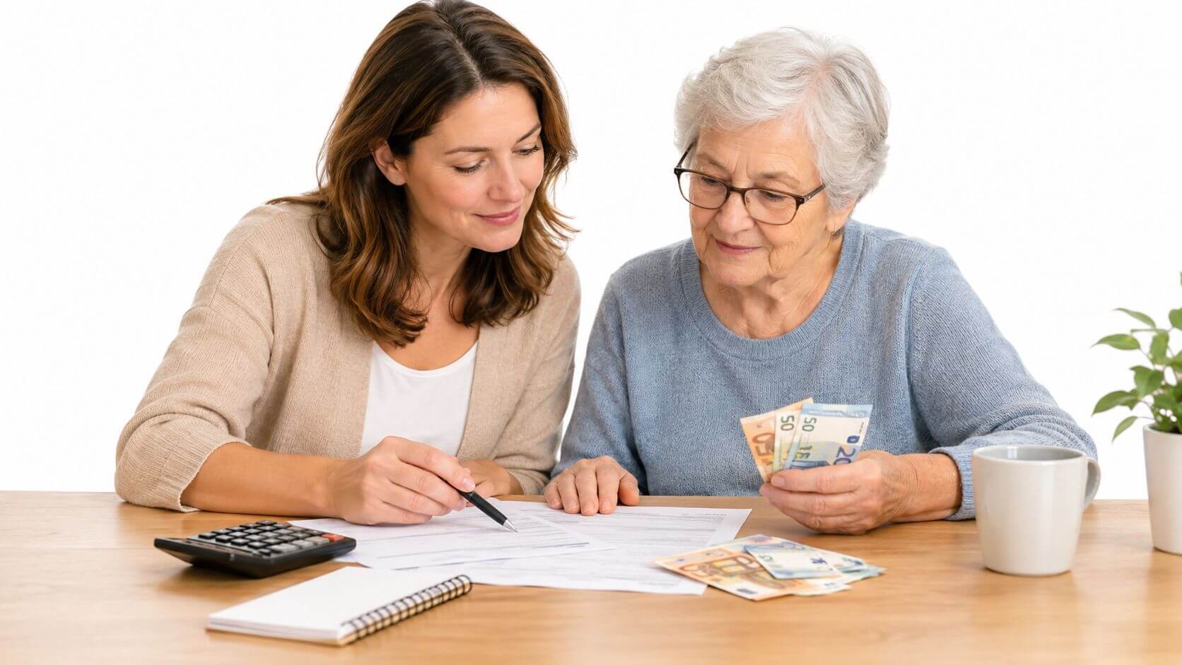 Illustration: Family caregiver pay: remuneration in France in 2026