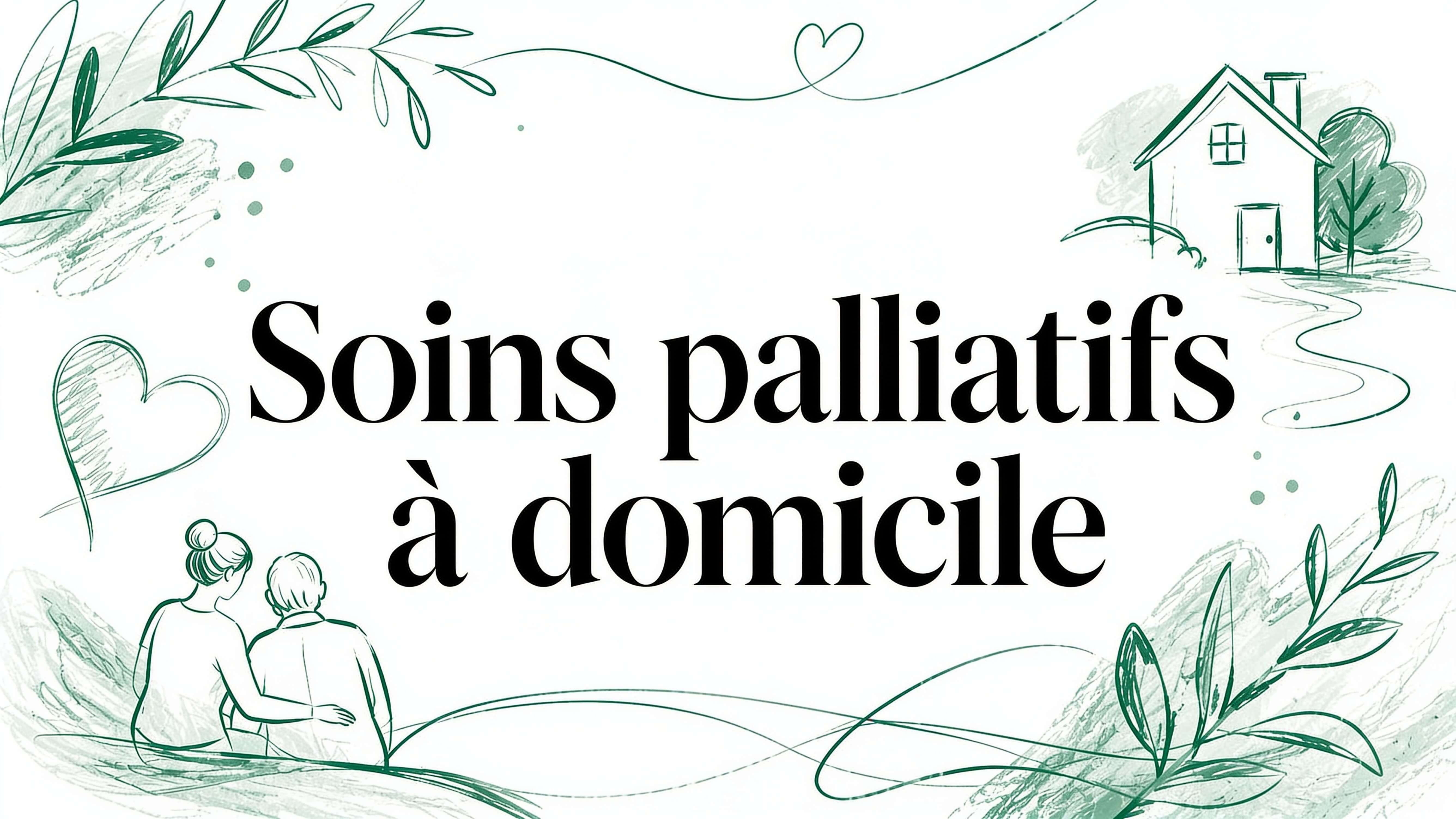Illustration: Organising palliative care at home: 7 steps for families and professionals