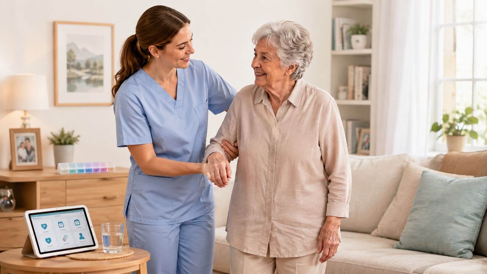 Illustration: Nursing assistants at home: the complete 2026 guide